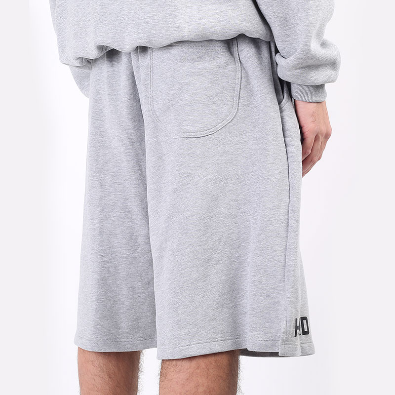 мужские серые шорты Hard Blank Shorts Hard Grey - цена, описание, фото 4